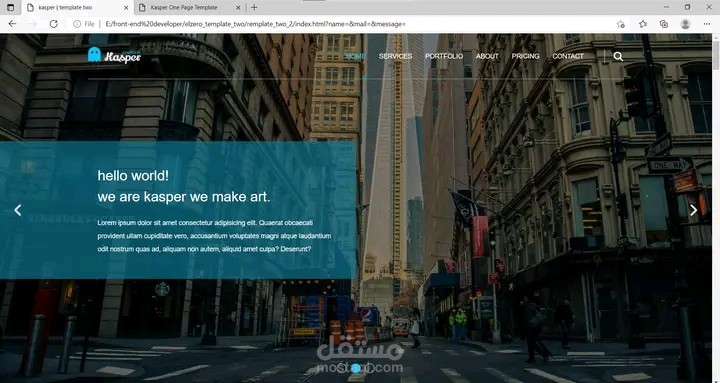 static website