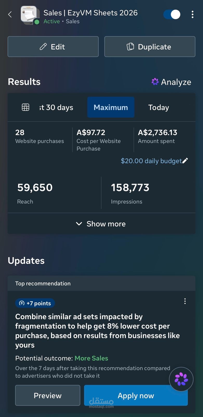 Sales Campaign – EzyVM Sheets 2026  منتجات high ticket sales