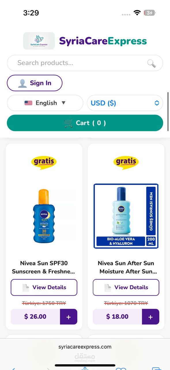 syriacareexpress.com