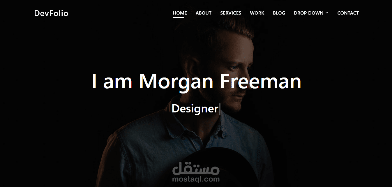 Personal Portfolio Website – Modern Responsive Design