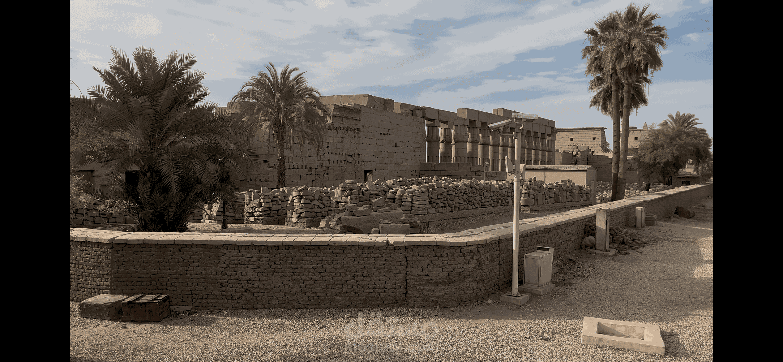 انتاج و تصوير فوتوغرافي لمعبد الاقصر