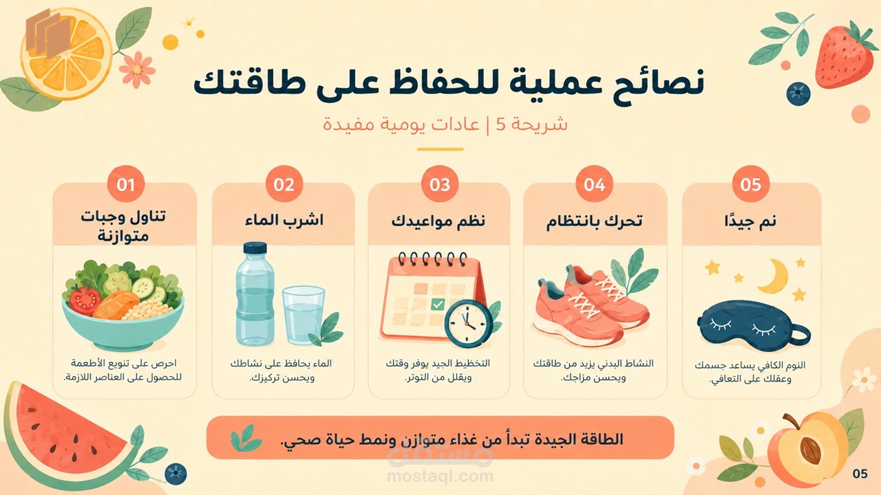 عرض تقديمي لمحتوى ثقافي