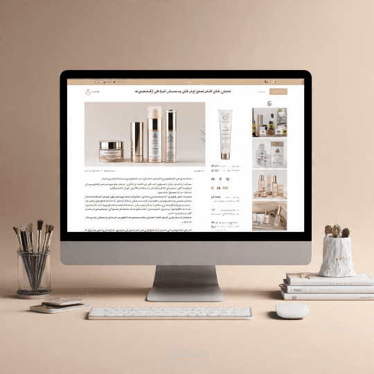 اعلانات تسويقية قصيرة لمستحضرات تجميل