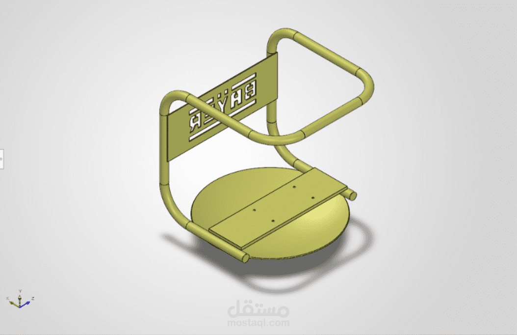 صميم وهندسة عكسية لشاسيه مولد كهربائي مواسير (Tubular Frame Design)