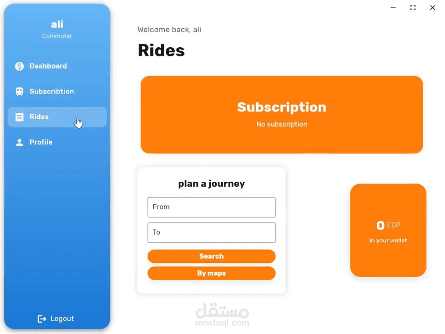 Cairo Metro Ticketing & Management Desktop App