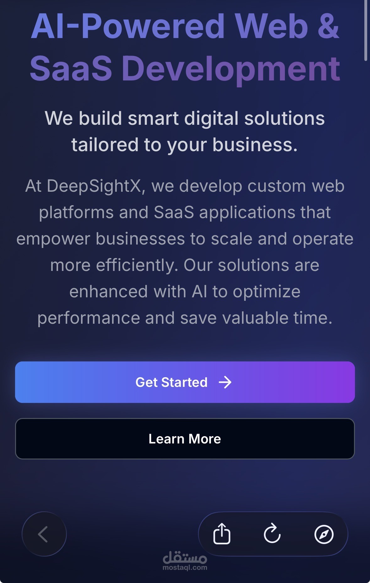DeepSightX – شركة تقنية لتطوير الحلول والمنتجات الرقمية