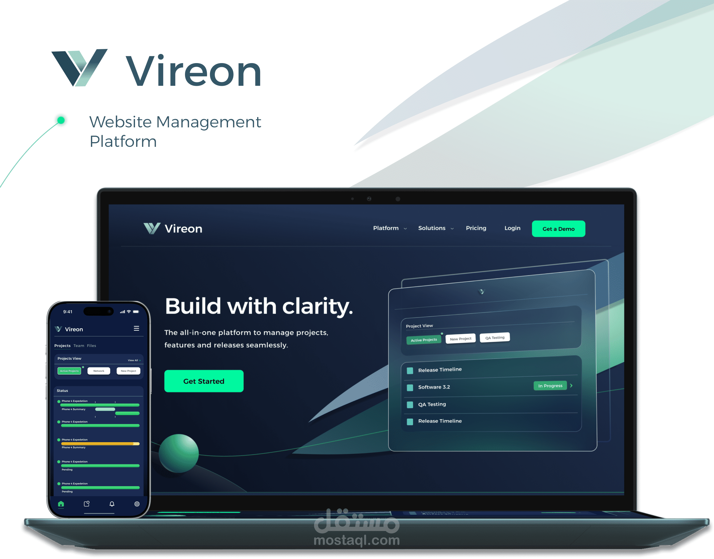 Vireon - Website Design