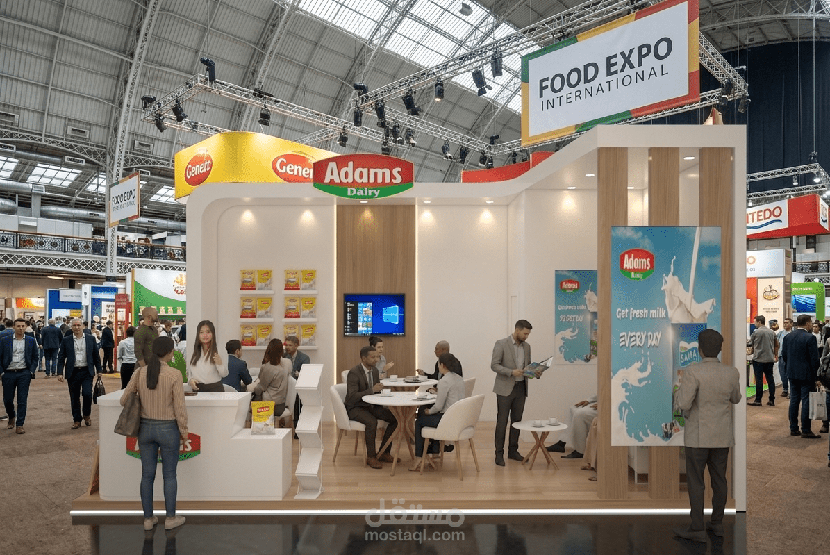 Adams Dairy Booth | Food Africa Exhibition  2025 (APPROVED)