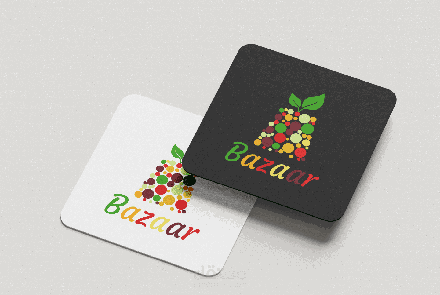 شعار لمتجر خضار وفواكه  Logo for a fruit and vegetable store