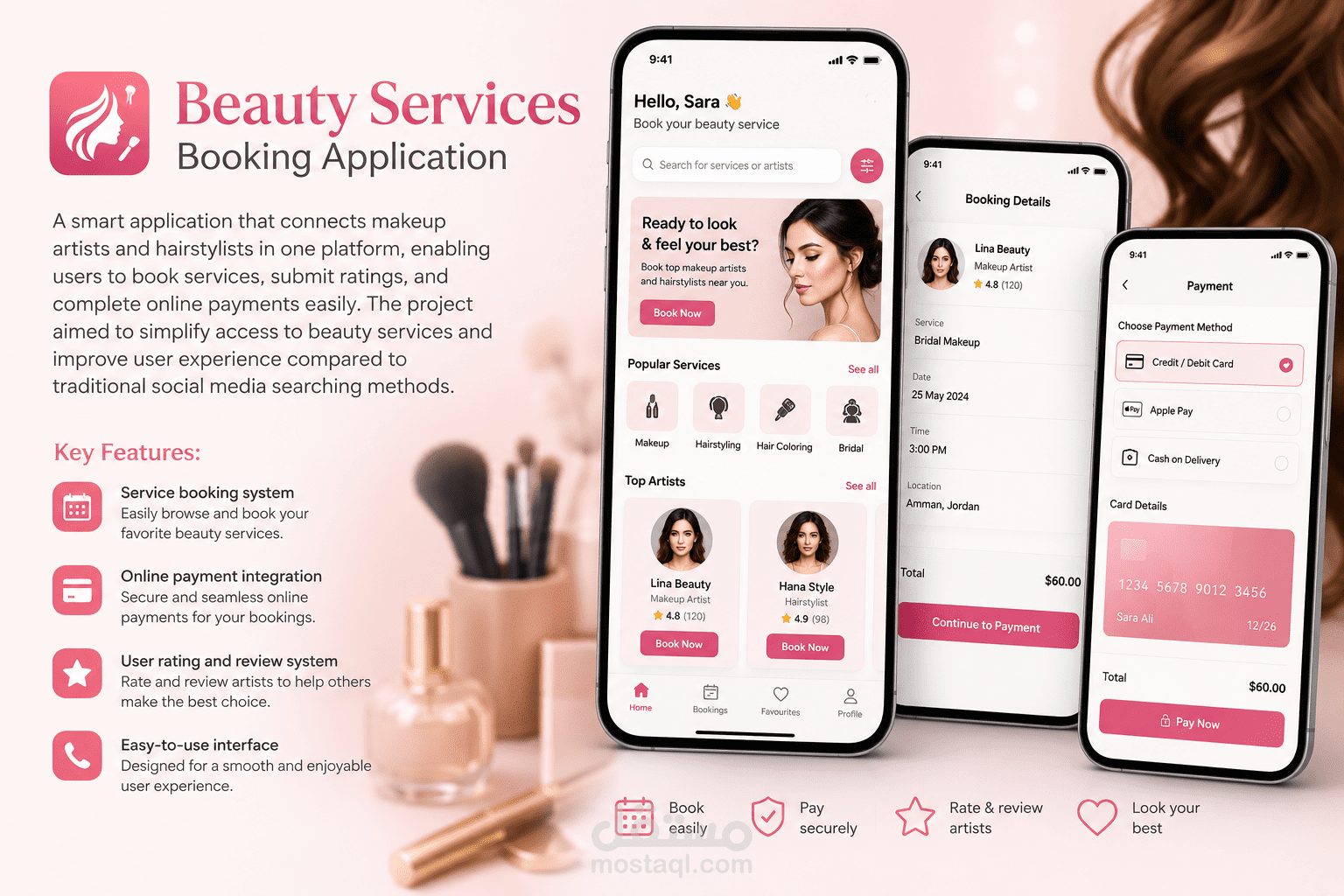 Beauty Services Booking Application