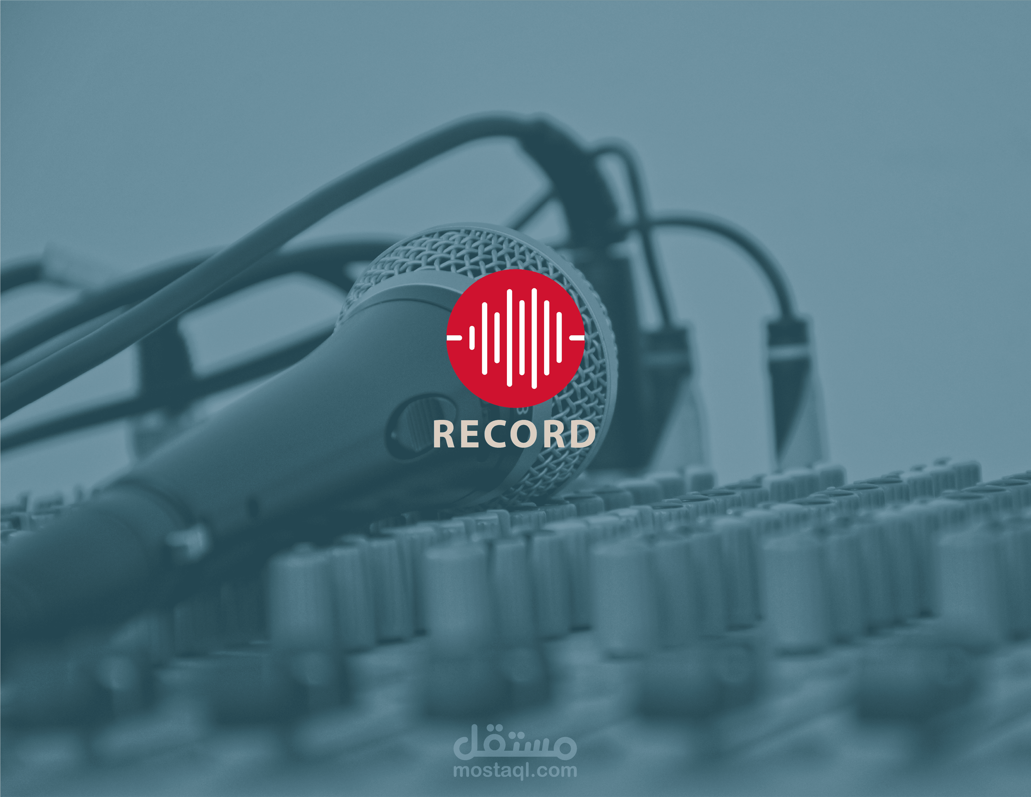 record logo & Stationery