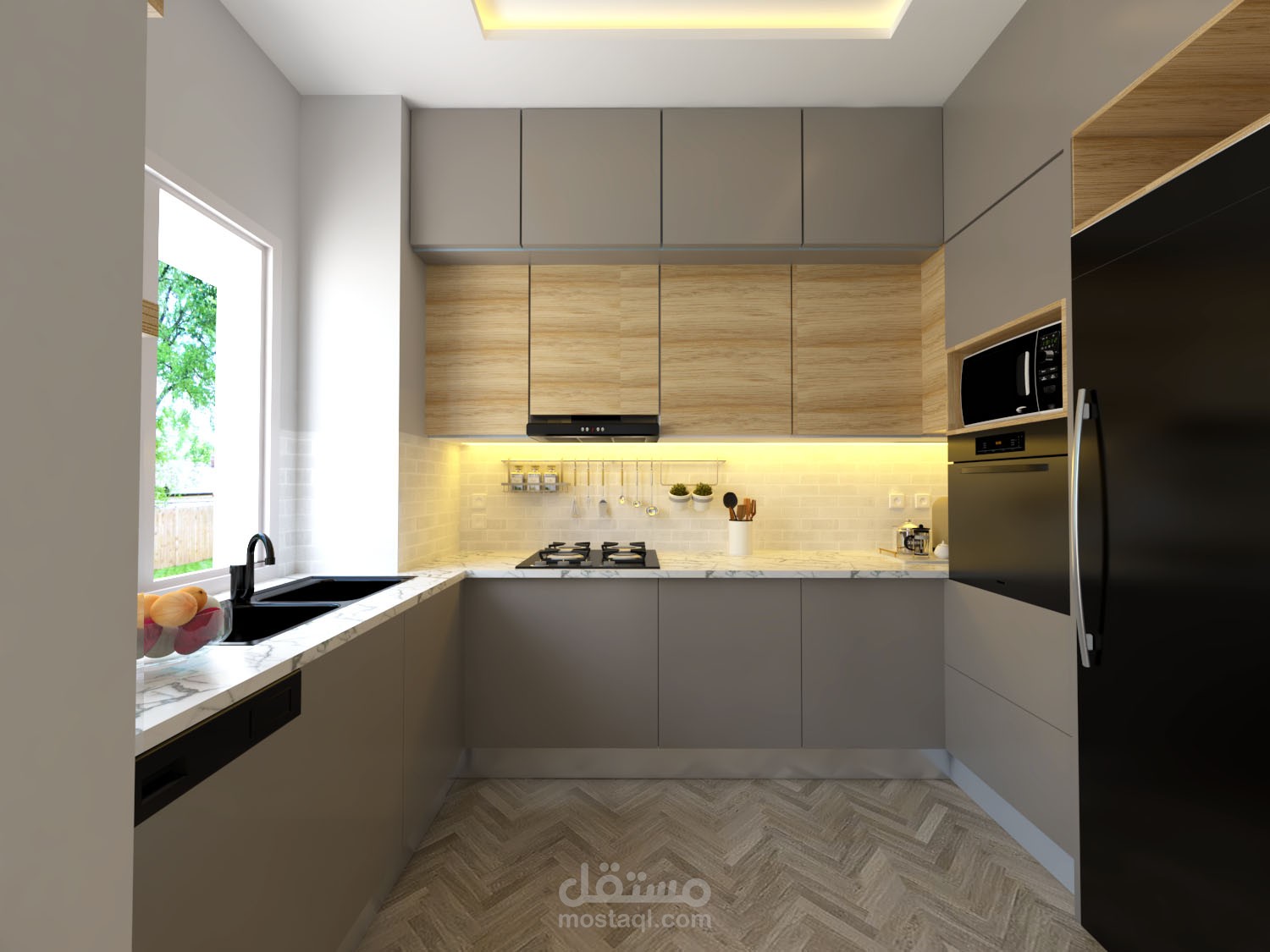 تصميم مطبخ