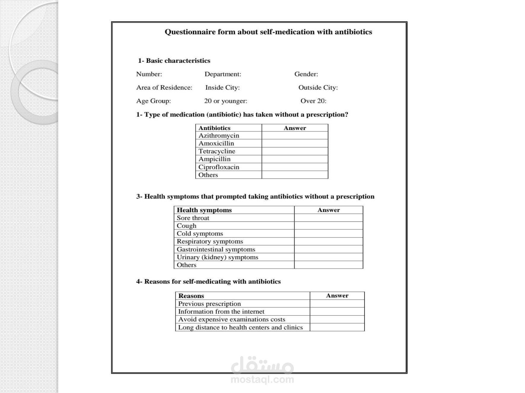 Prevalence of Self-Medication with Antibiotics among Students