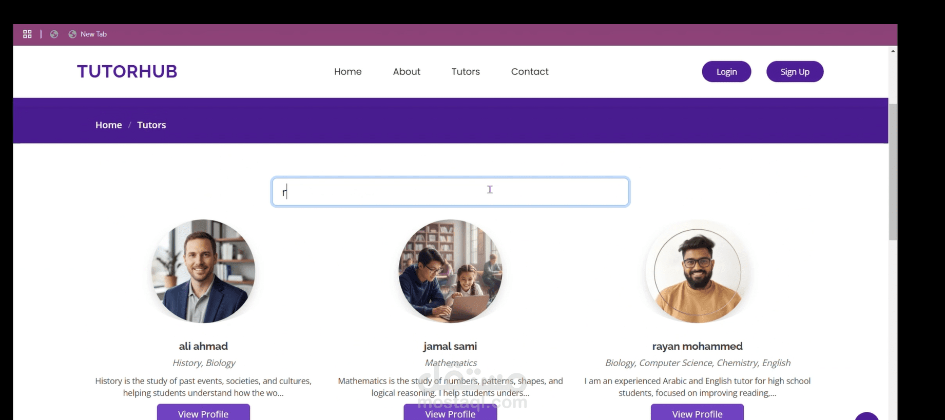 Tutor Hub