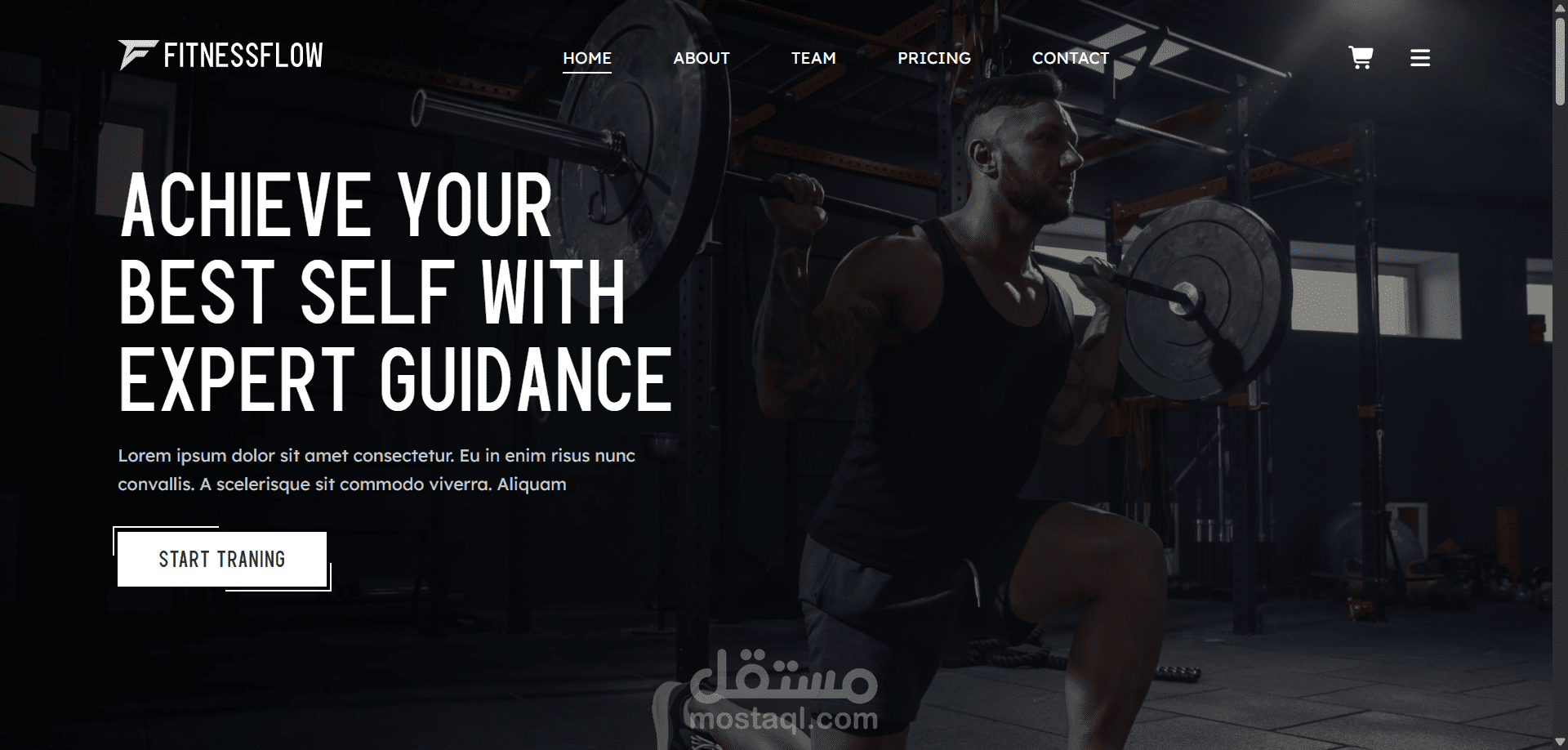 Gym Website (UI Project)