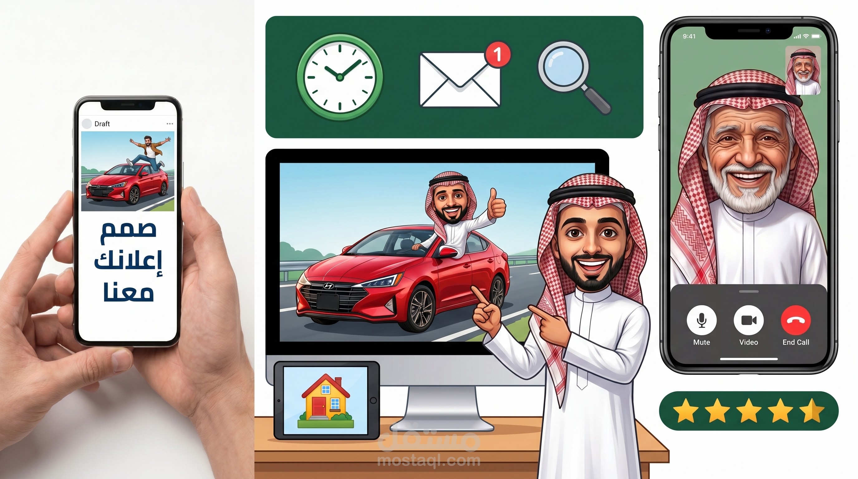 تصميم فيديو اعلاني احترافي