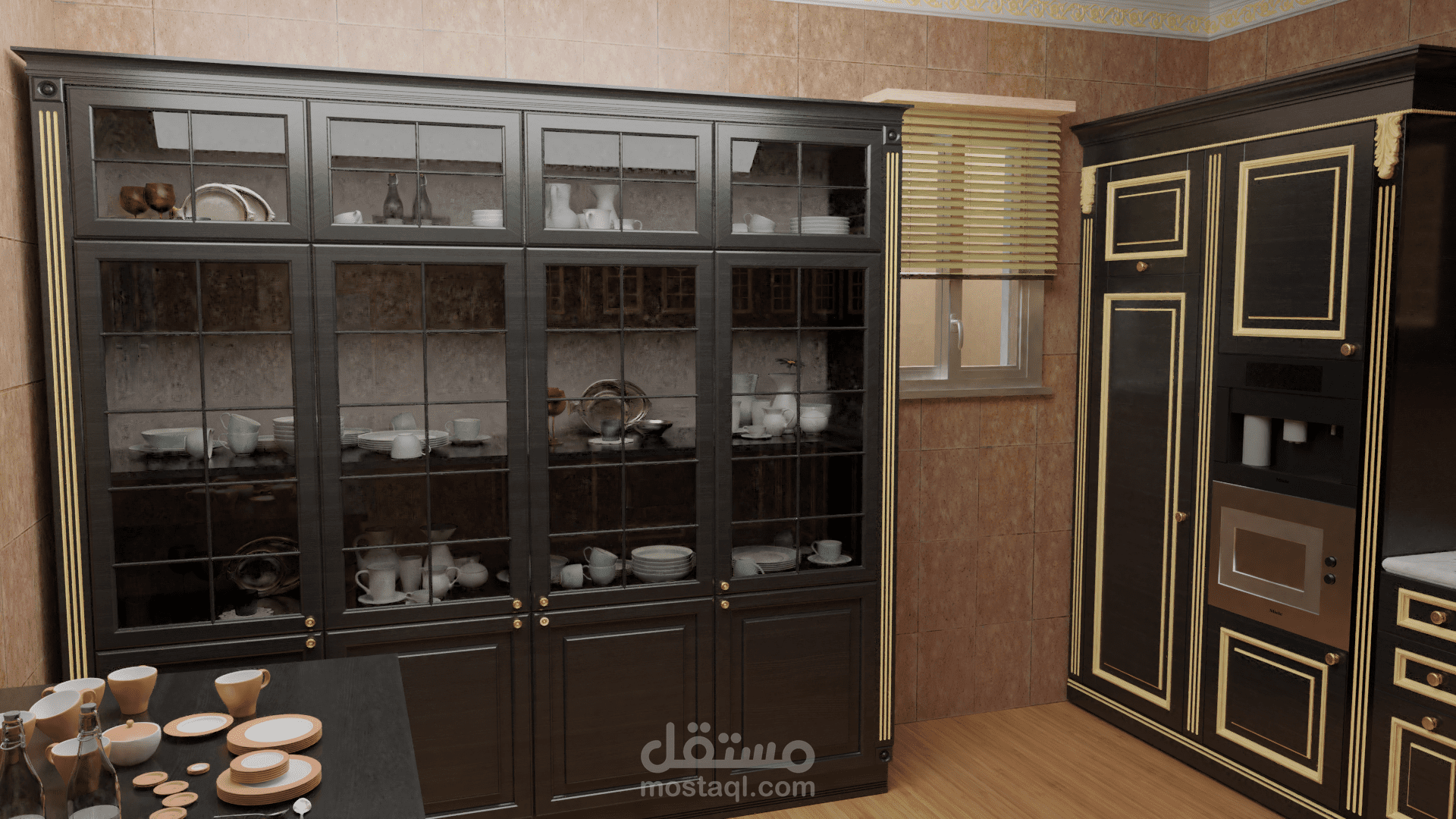 تصميم معمارى داخلى - مطبخ