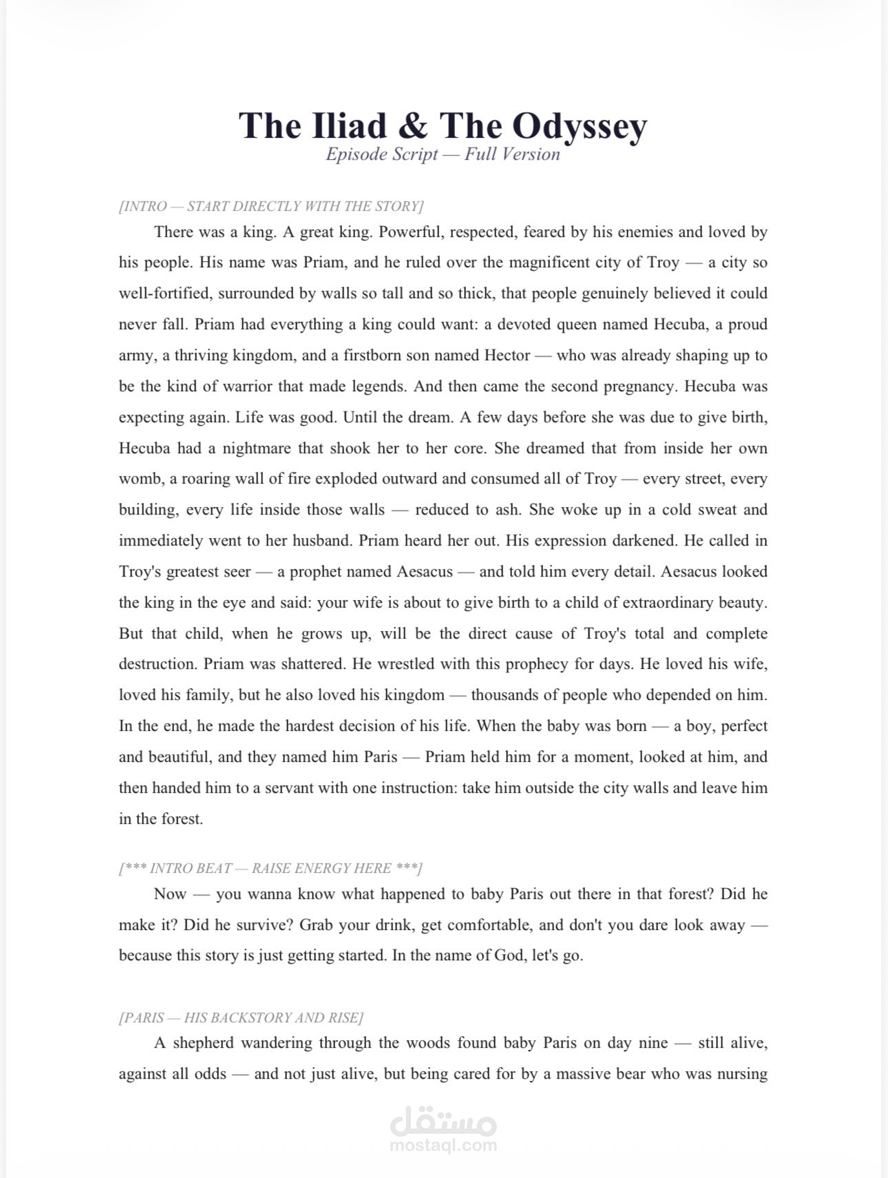 The Iliad & The Odyssey