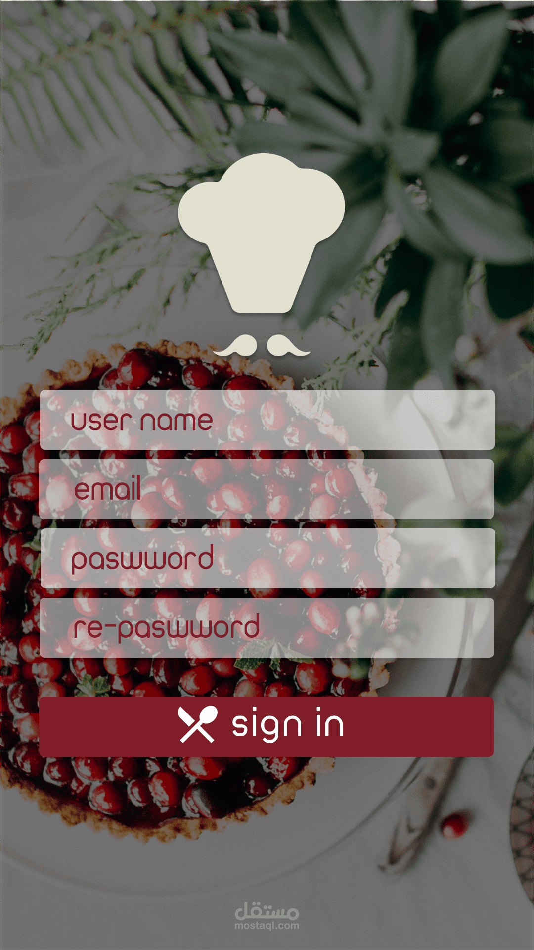 Restaurant mobile Application