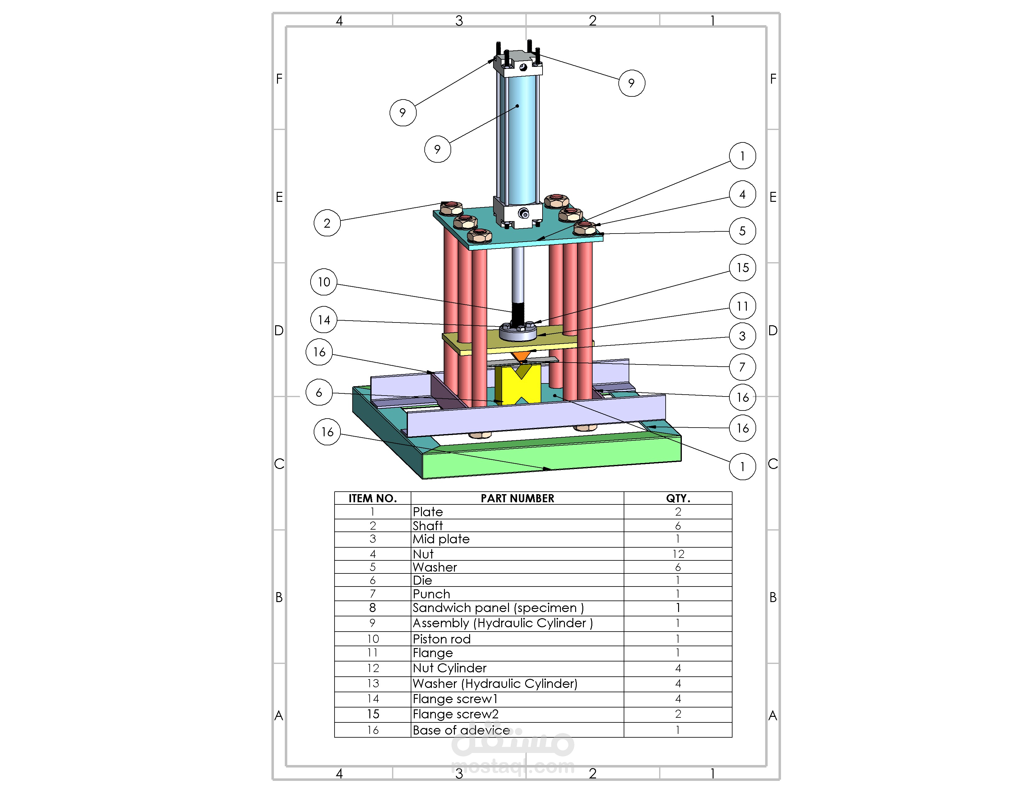 COMPOSITE MATERIAL BENDING MACHINE