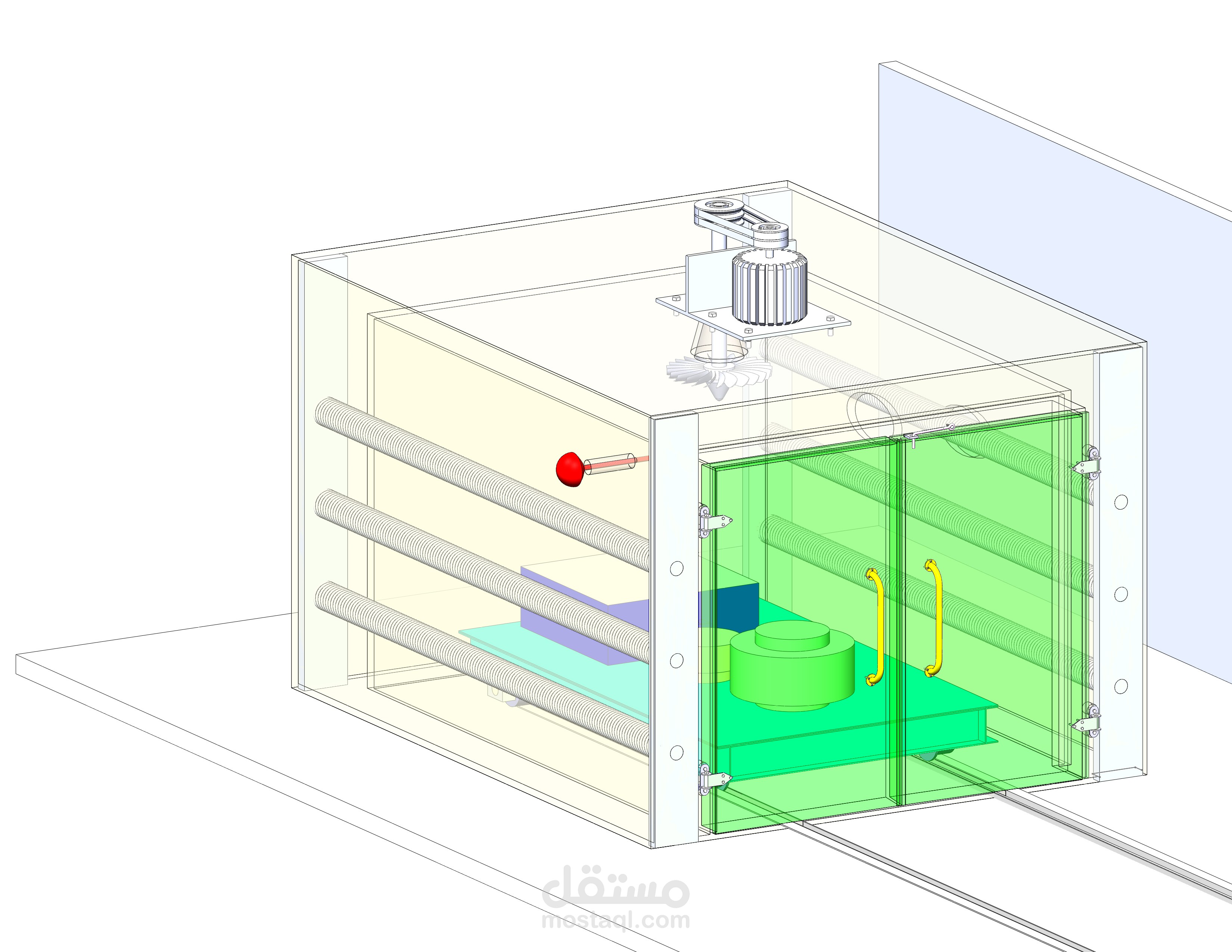 CASTING MOLD DRYER