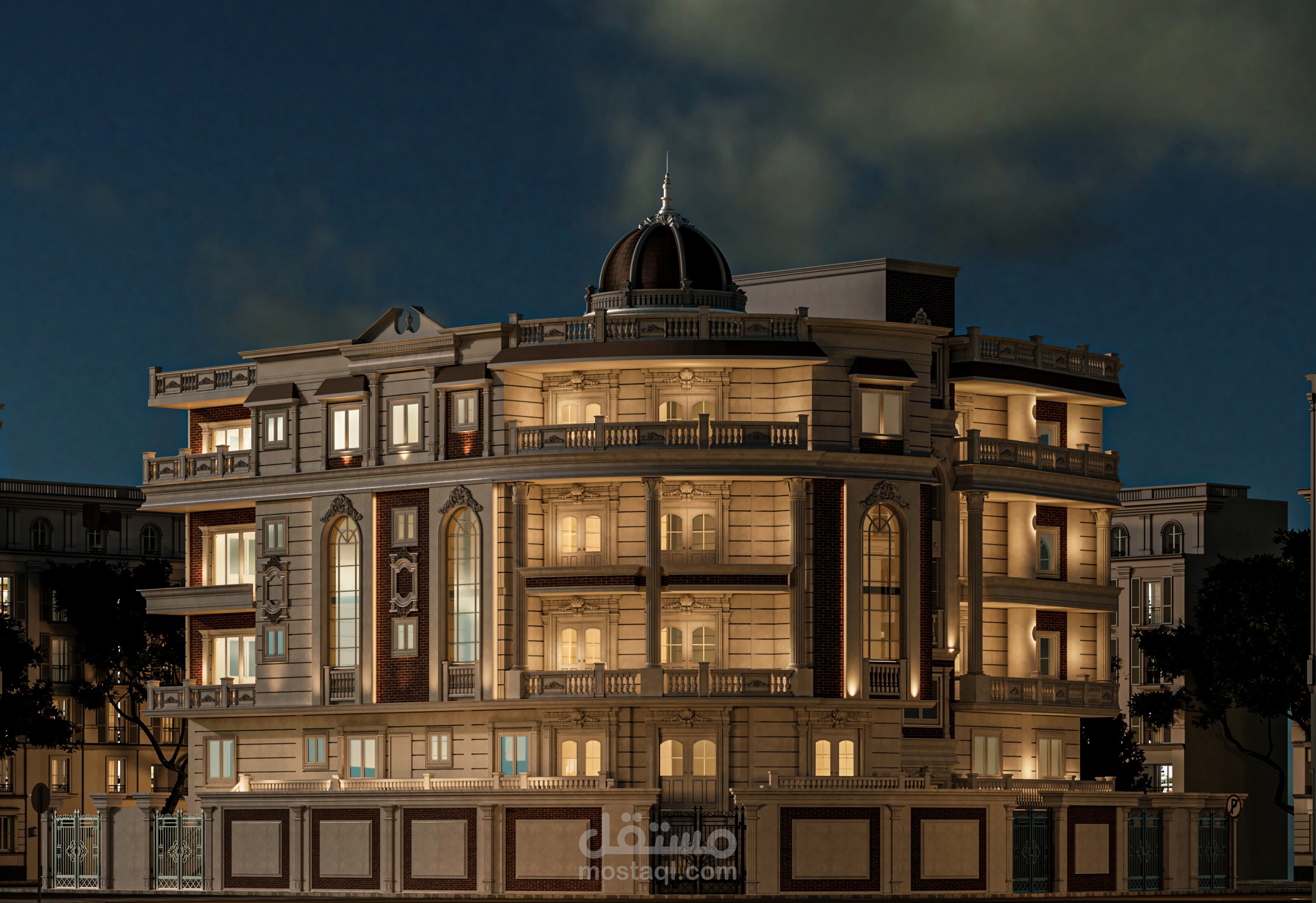 تصميم مبني سكني