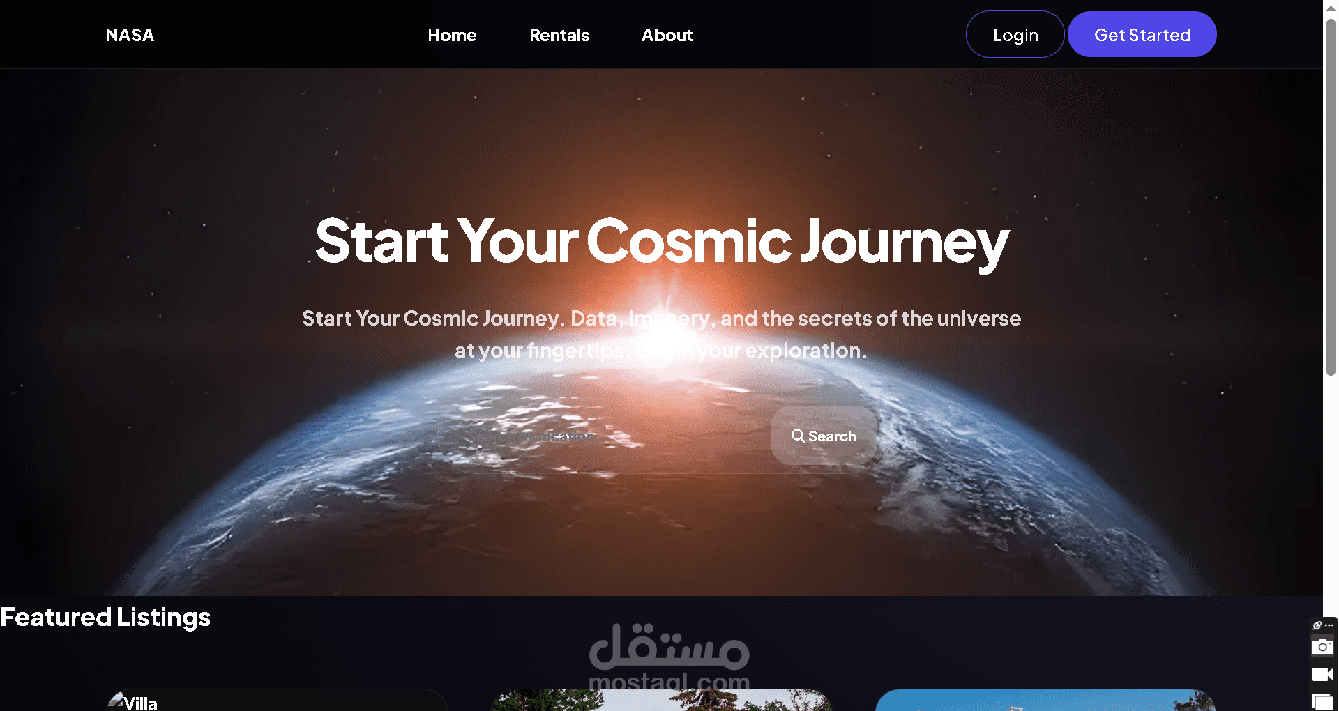 موقع Nasa للفضاء