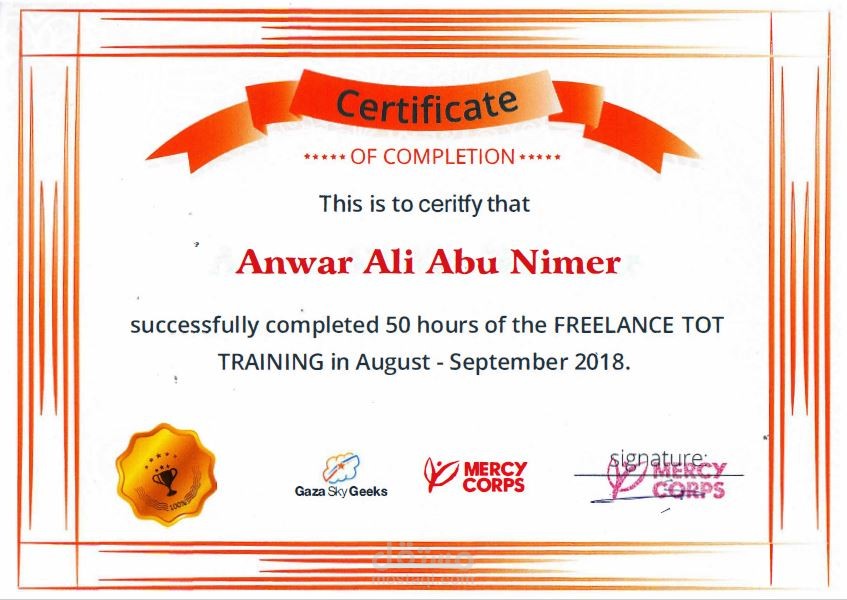 Train of Trainers Training