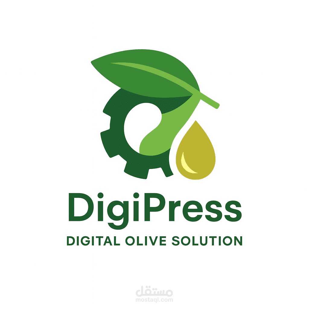 ERP System for Digipress Oil Press company Management