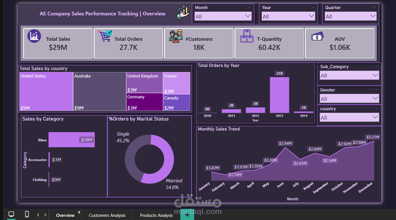AE Company Performance Analysis