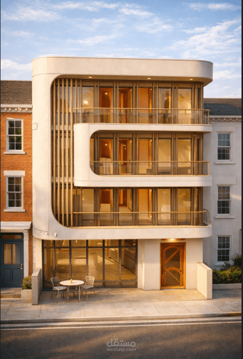 تصميم سكني حديث بلمسات معمارية عصرية ومبتكرة