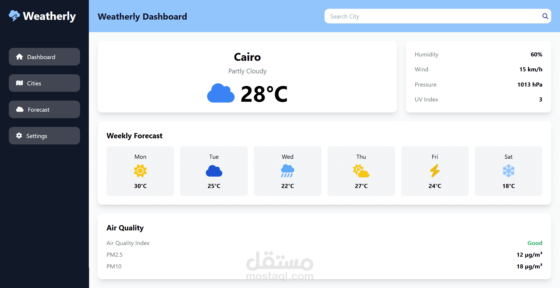 weather app
