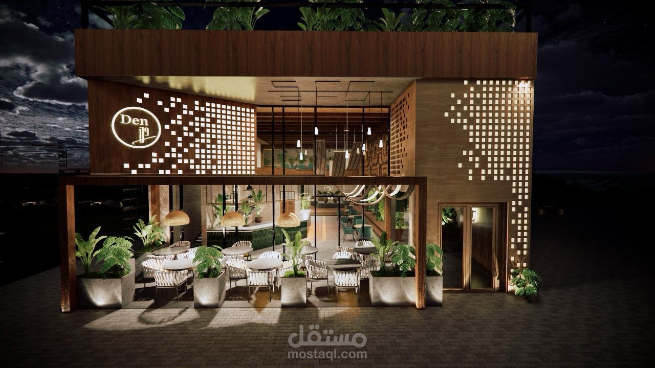 تصميم مخططات الالكتروميكانيكال MEP التنفيذية شوبدراونج لكافيه فى السعودية