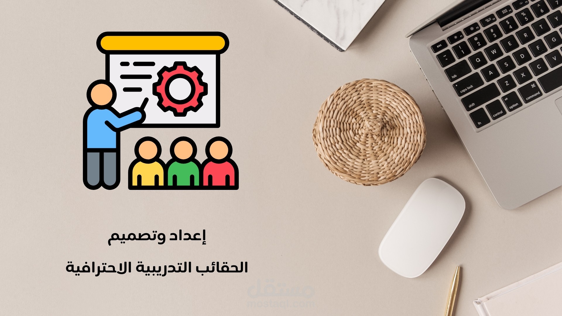 إعداد وتصميم حقائب تدريبية احترافية جاهزة للتقديم والاعتماد