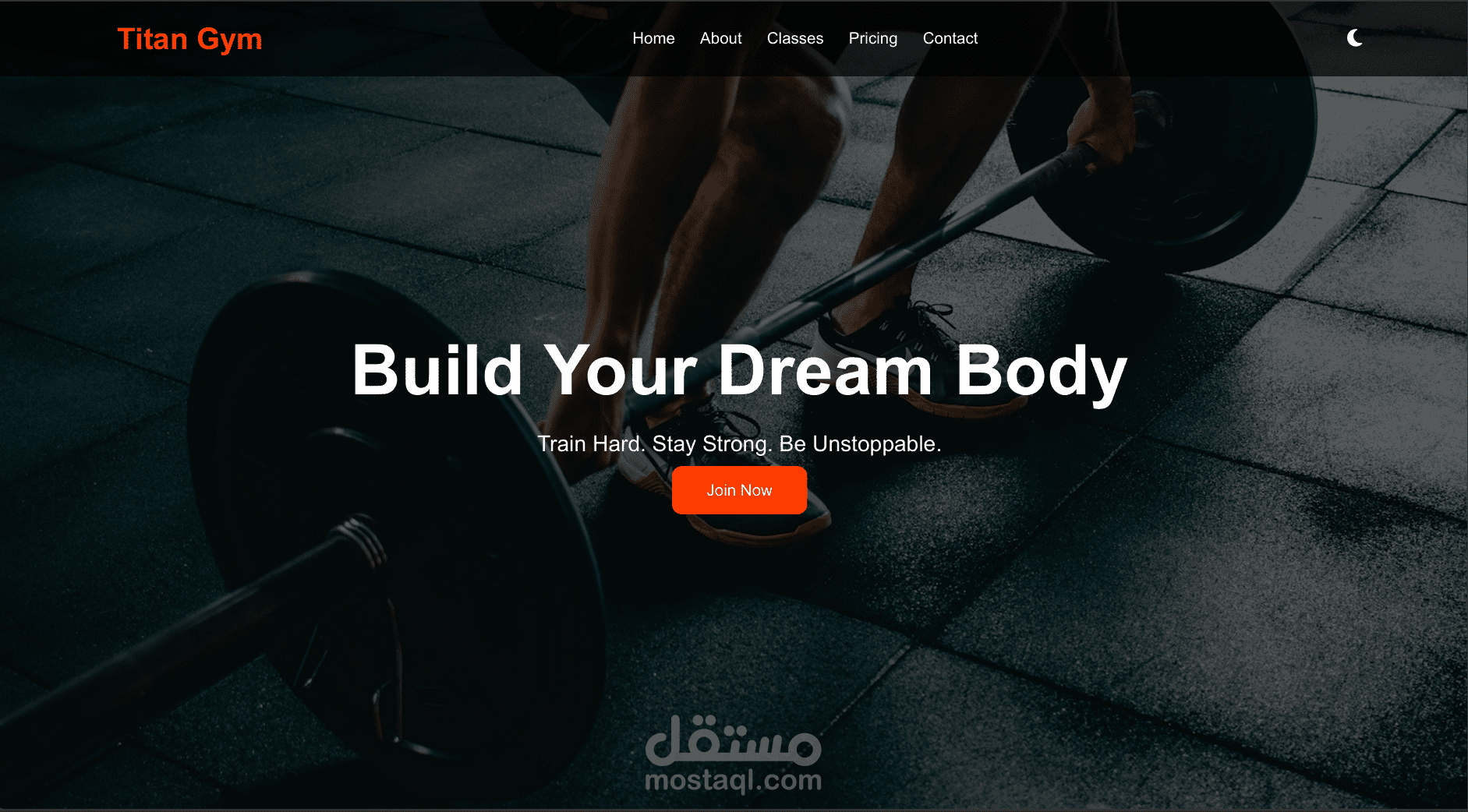 إنشاء موقع رياضي احترافي سريع ومتجاوب بتصميم عصري