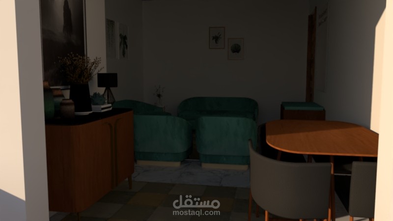 صاله و سفره