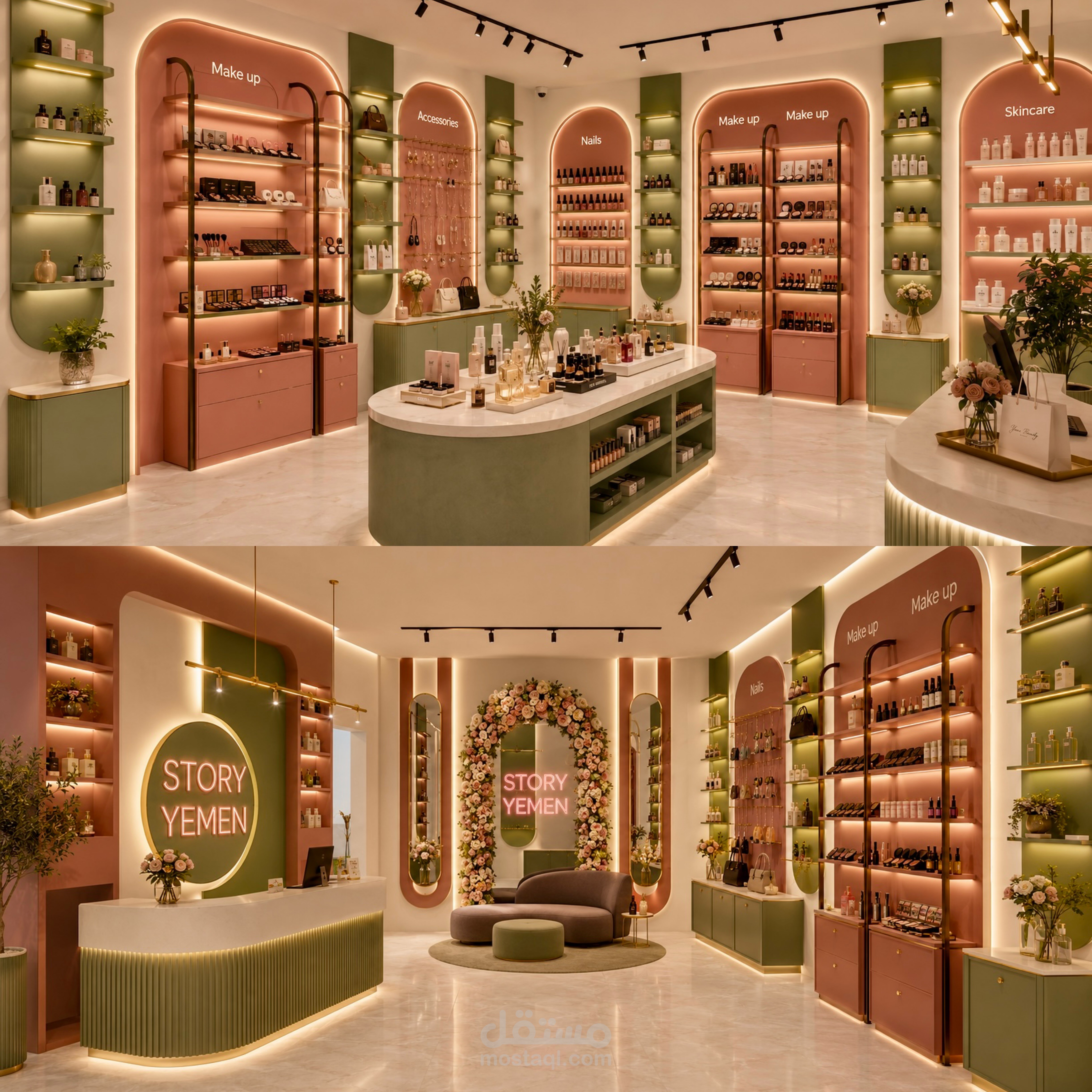 تصميم محل تجاري
