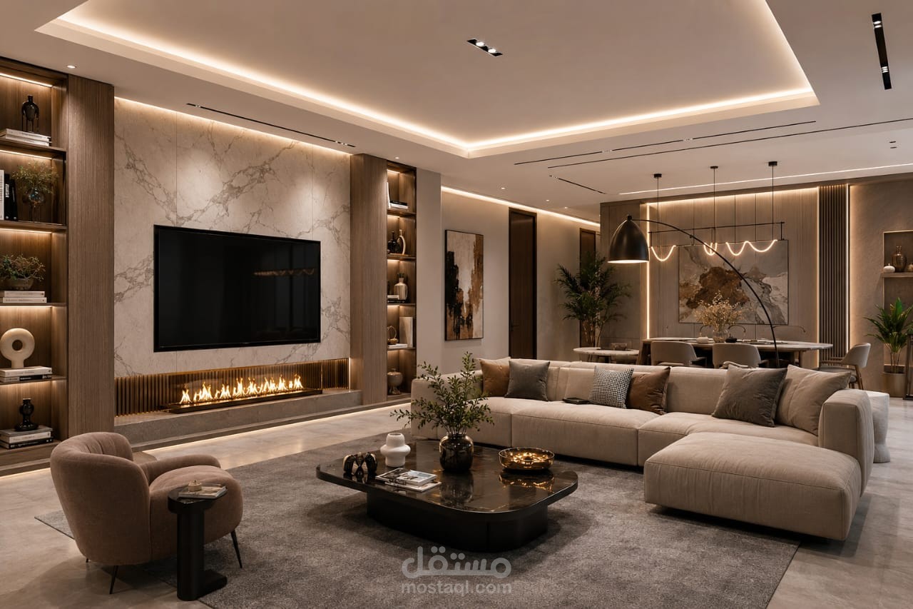تصميم ديكور مودرن 2026