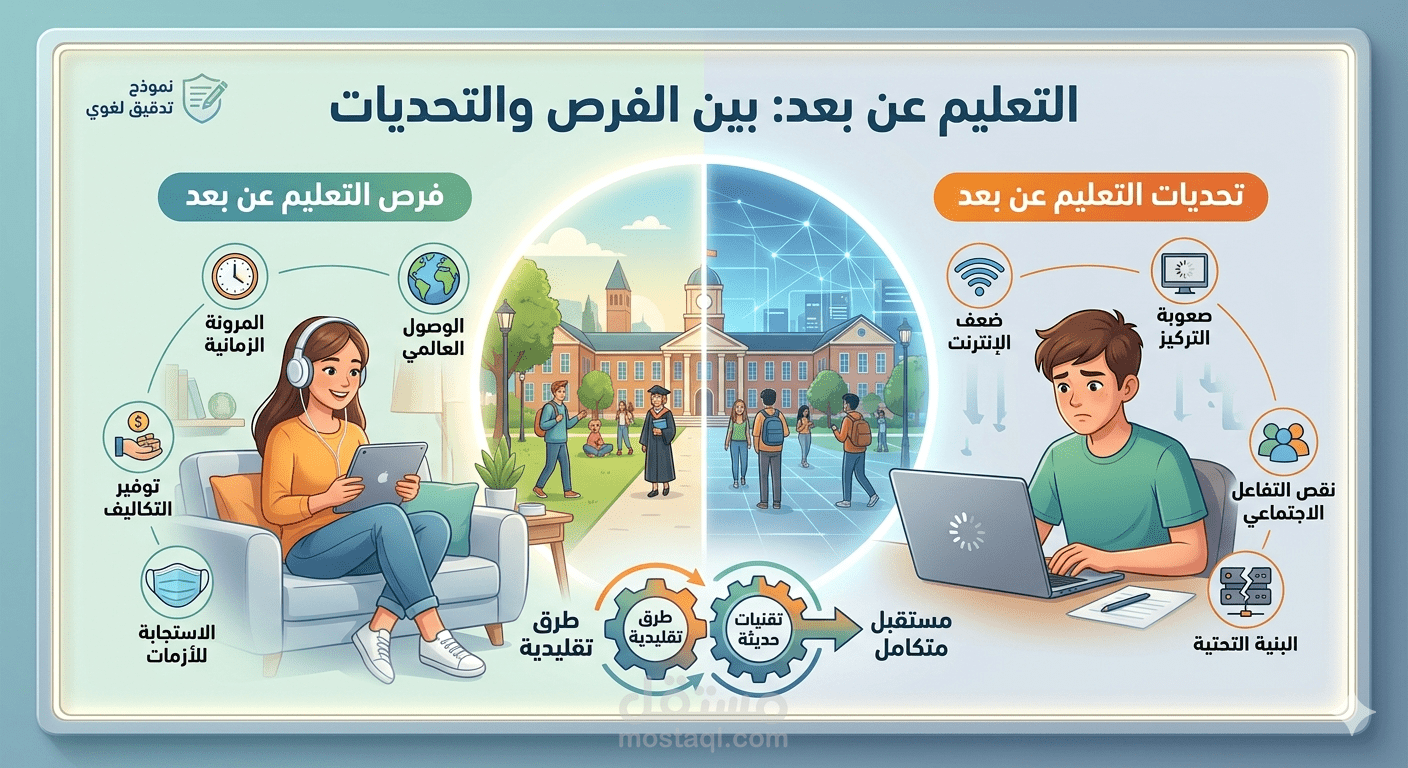 تدقيق لغوي ومراجعة نصوص أكاديمية وإعلامية (مع جدول الأخطاء والتبرير)