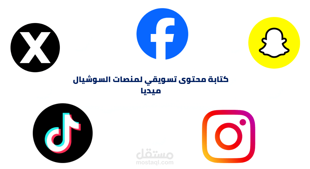 كتابة محتوى تسويقي لمنصات السوشيال ميديا