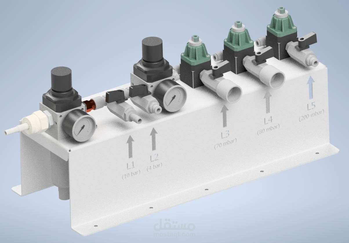 منصة اختبار تسريب الغاز (Gas Leakage Test Rig)
