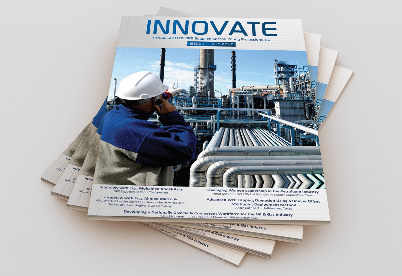 تصميم مجلة Innovate