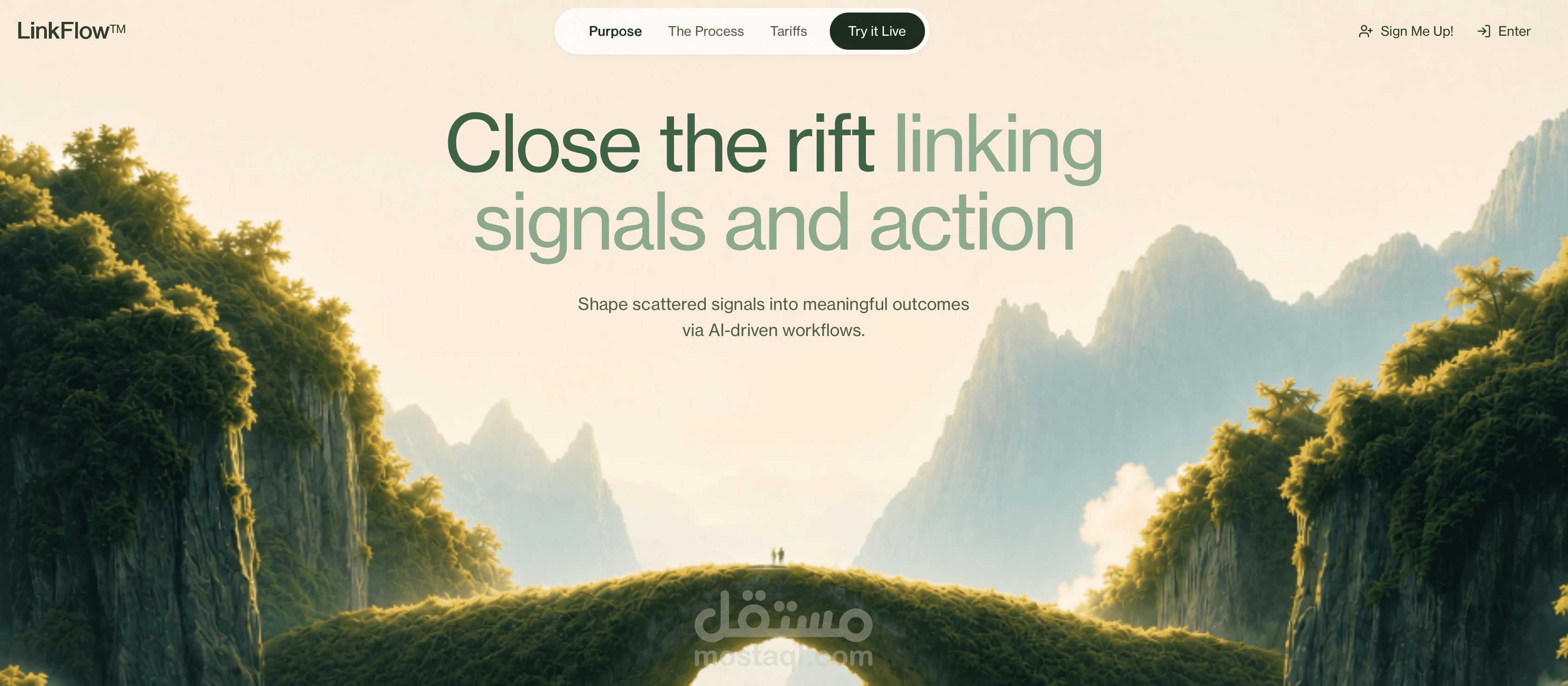 Close the rift linking signals and action