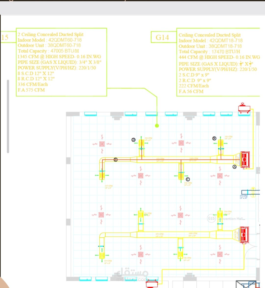 HVAC System Design & Load Analysis for