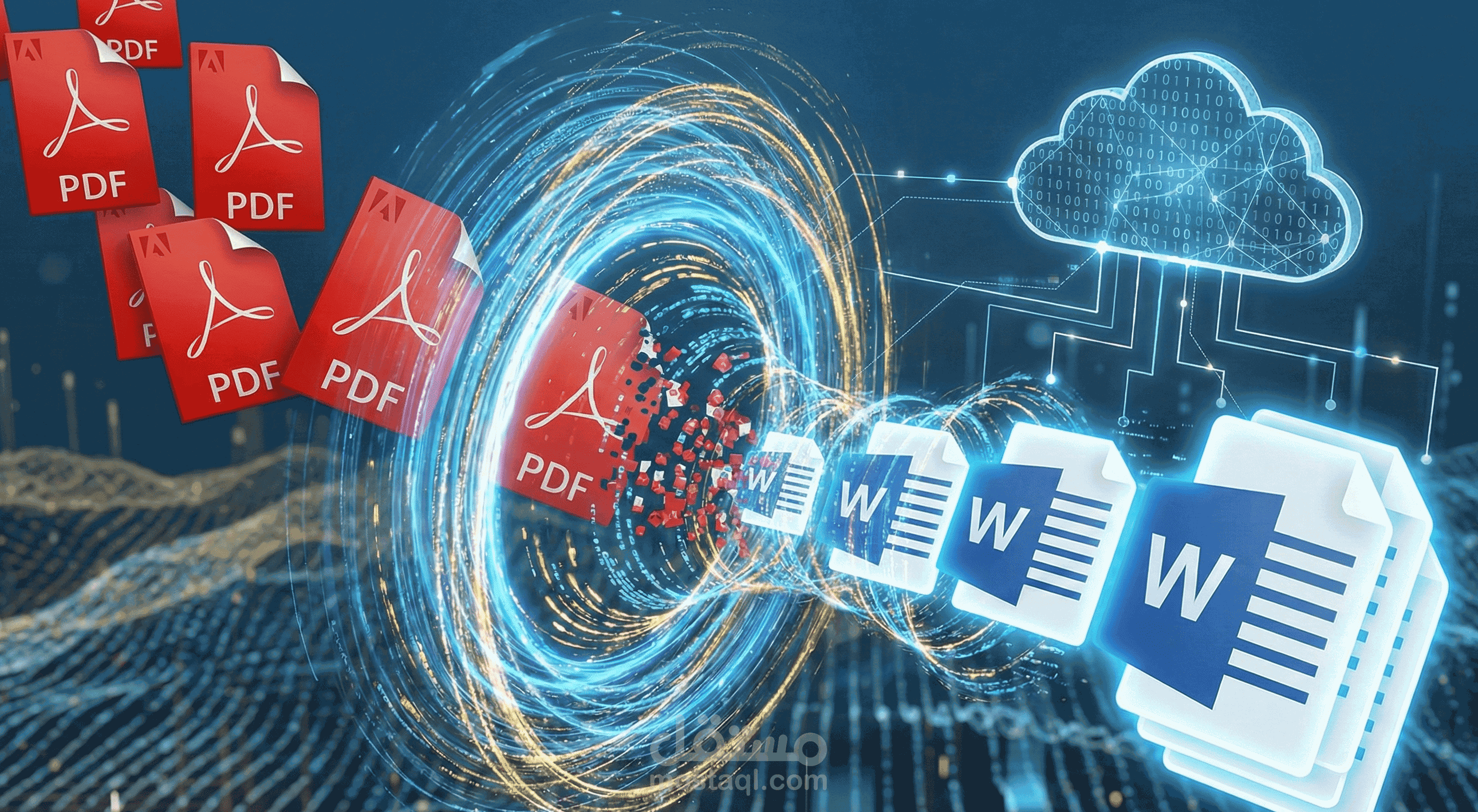 كتابة وتحويل ملفات PDF والصور إلى Word مع تنسيق احترافي