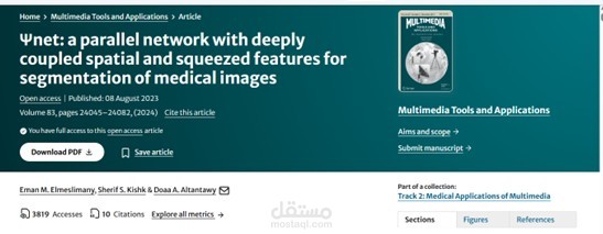 Ψnet: a parallel network with deeply coupled spatial and squeezed features for segmentation of medical images