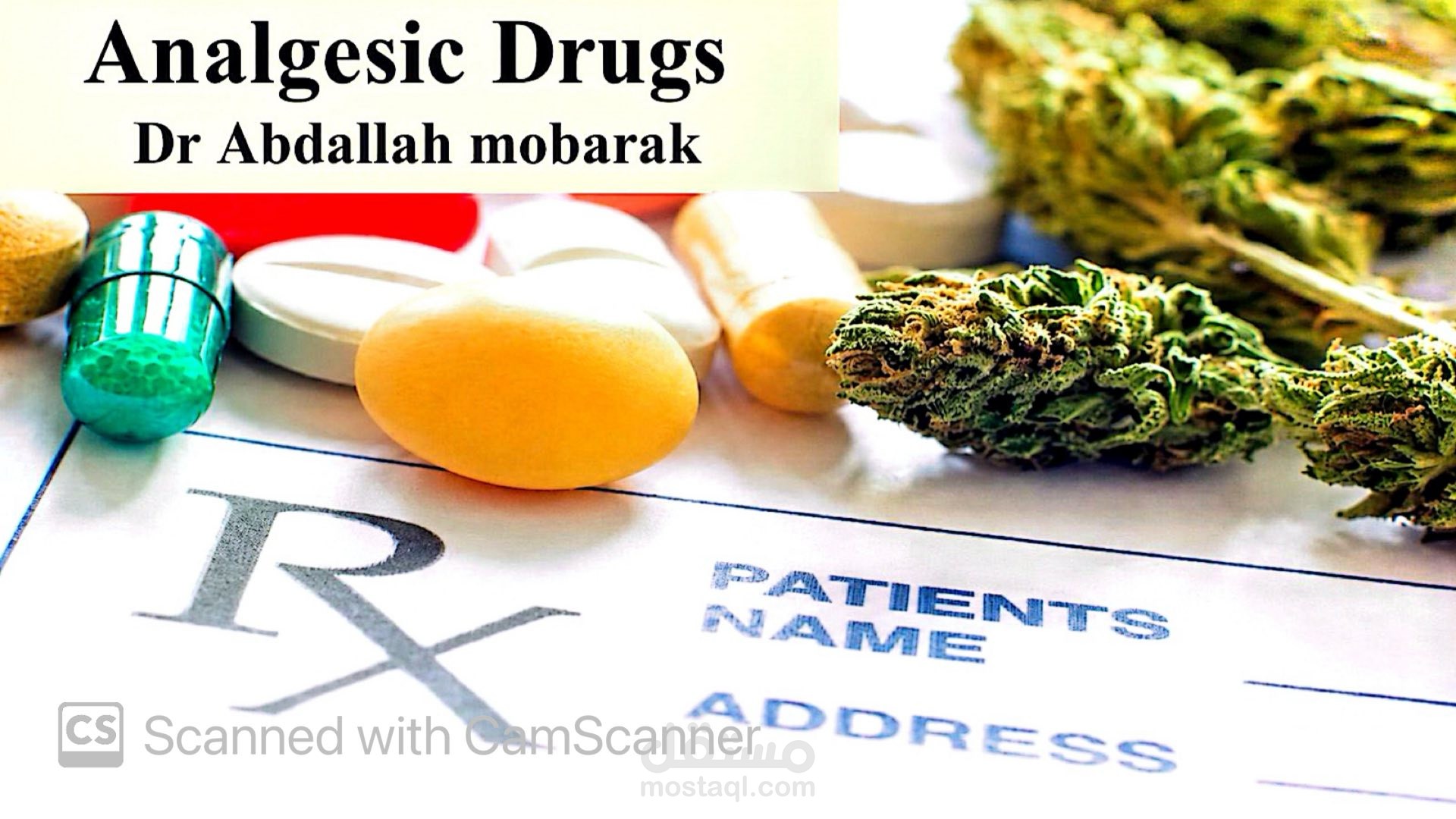 Analgesic Drugs