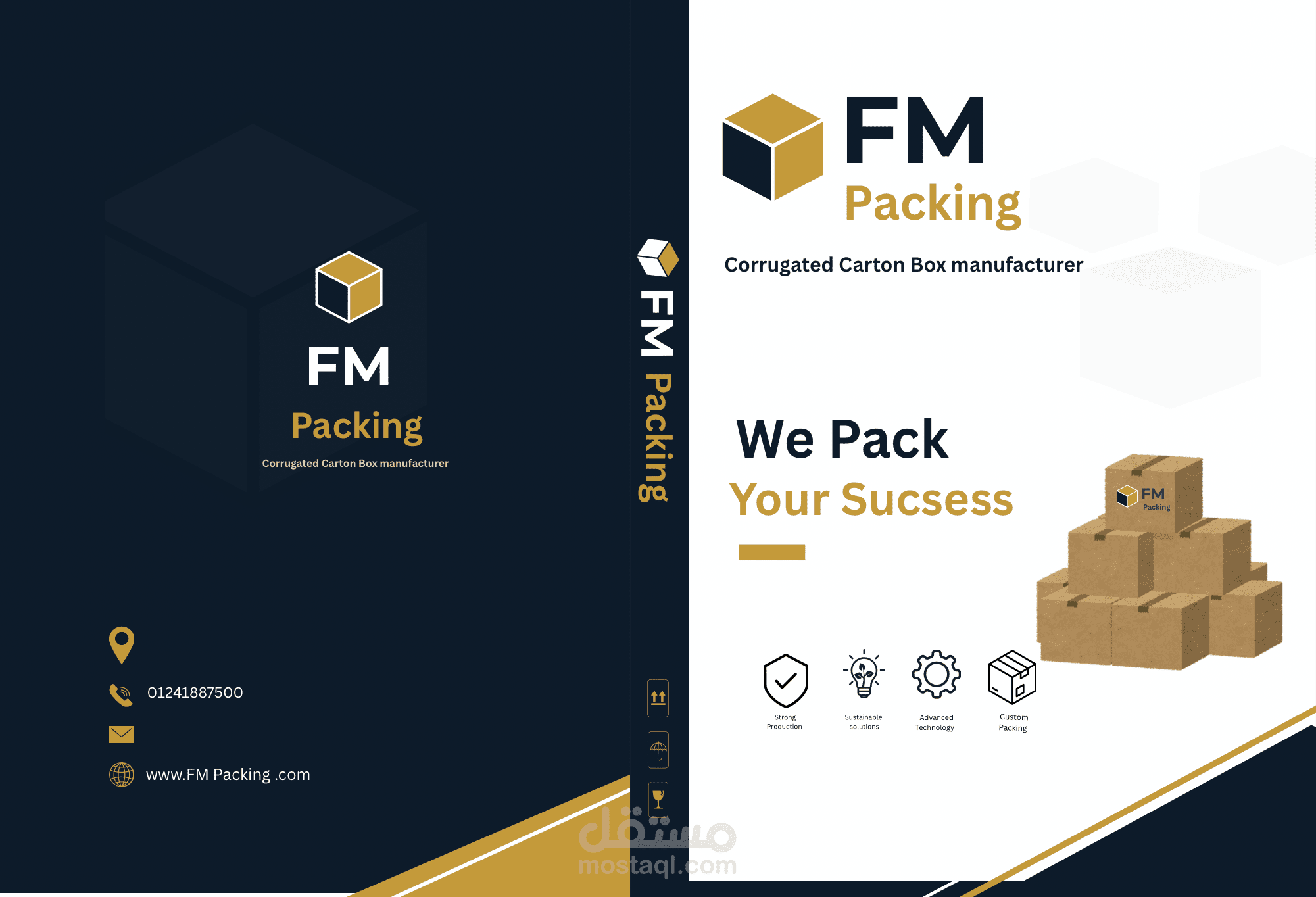 Note book for FM packing