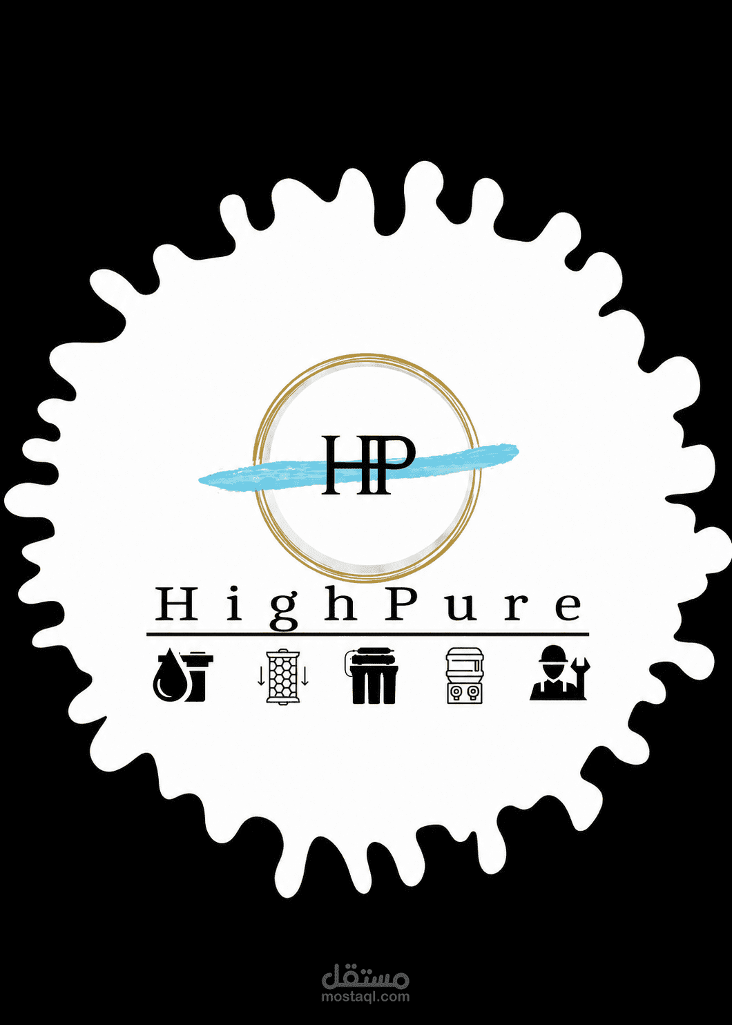 تصميم   Simple Logo Brand