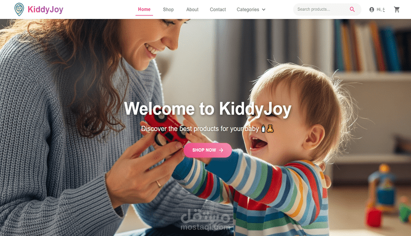KiddyJoy Kids Store Platform